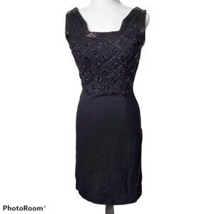 Vintage 1960 Banff Double Knit Wool Dress